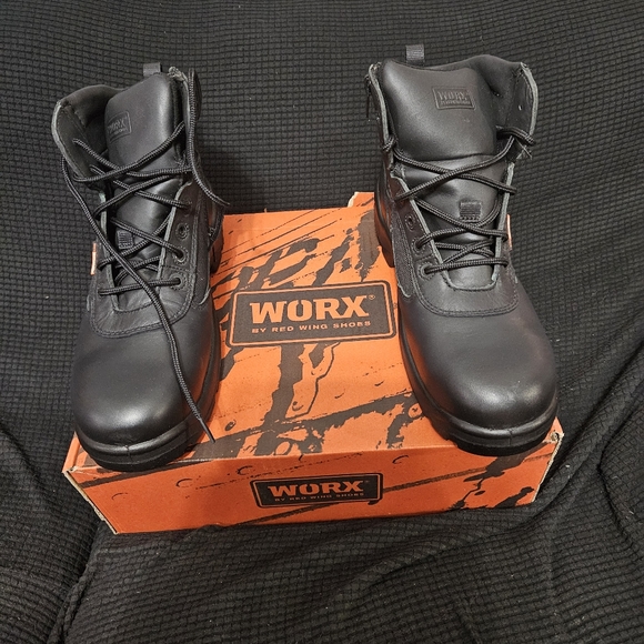 Worx Work Boots Mens construction steel toe - Picture 2 of 6